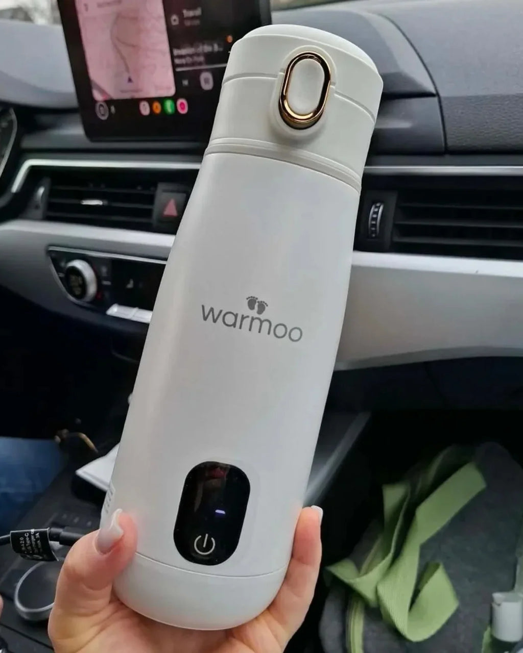 Warmoo® | Chauffe-biberon portable – Rapide, sans fil et utilisable partout