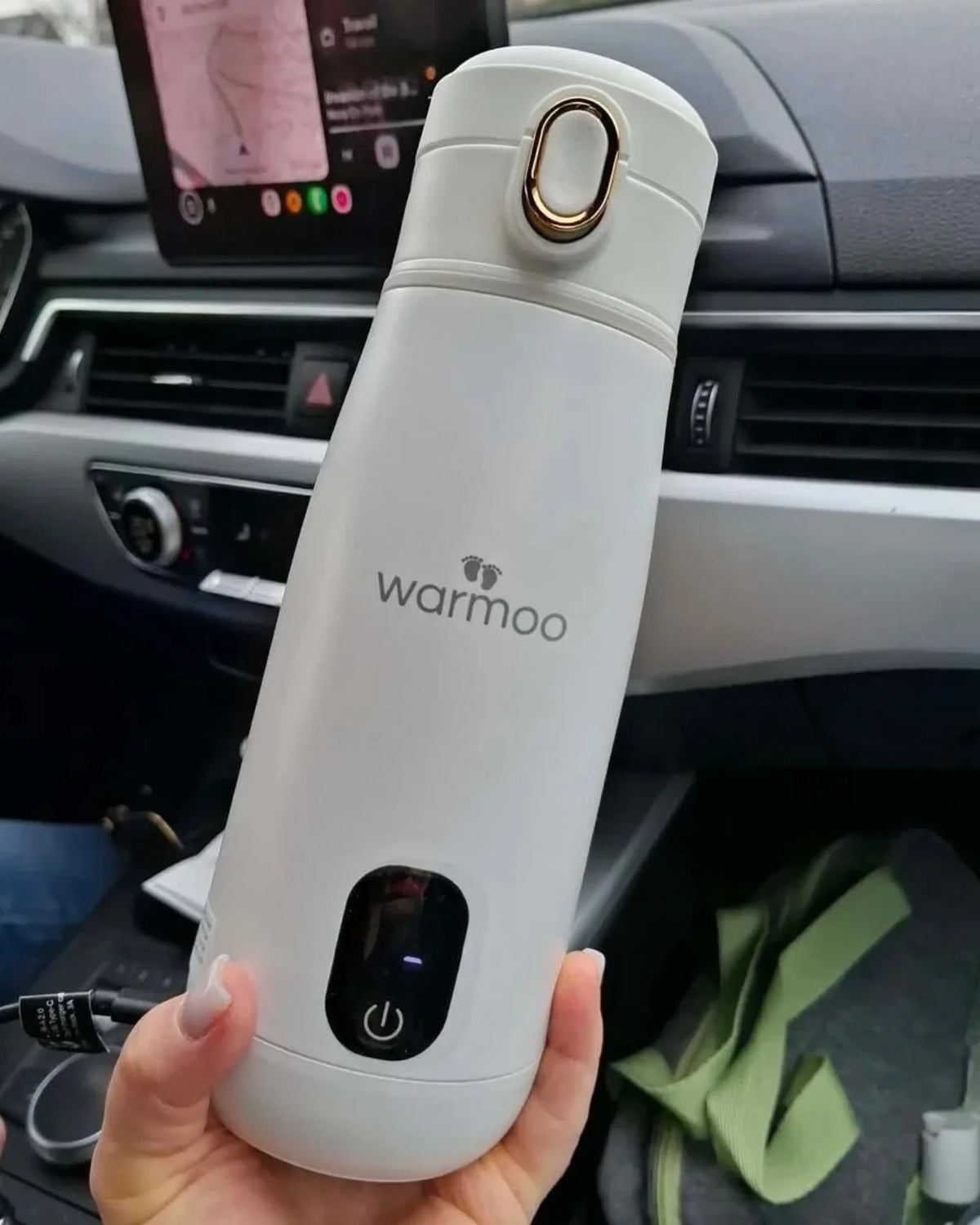 Warmoo® | Chauffe-biberon portable – Rapide, sans fil et utilisable partout